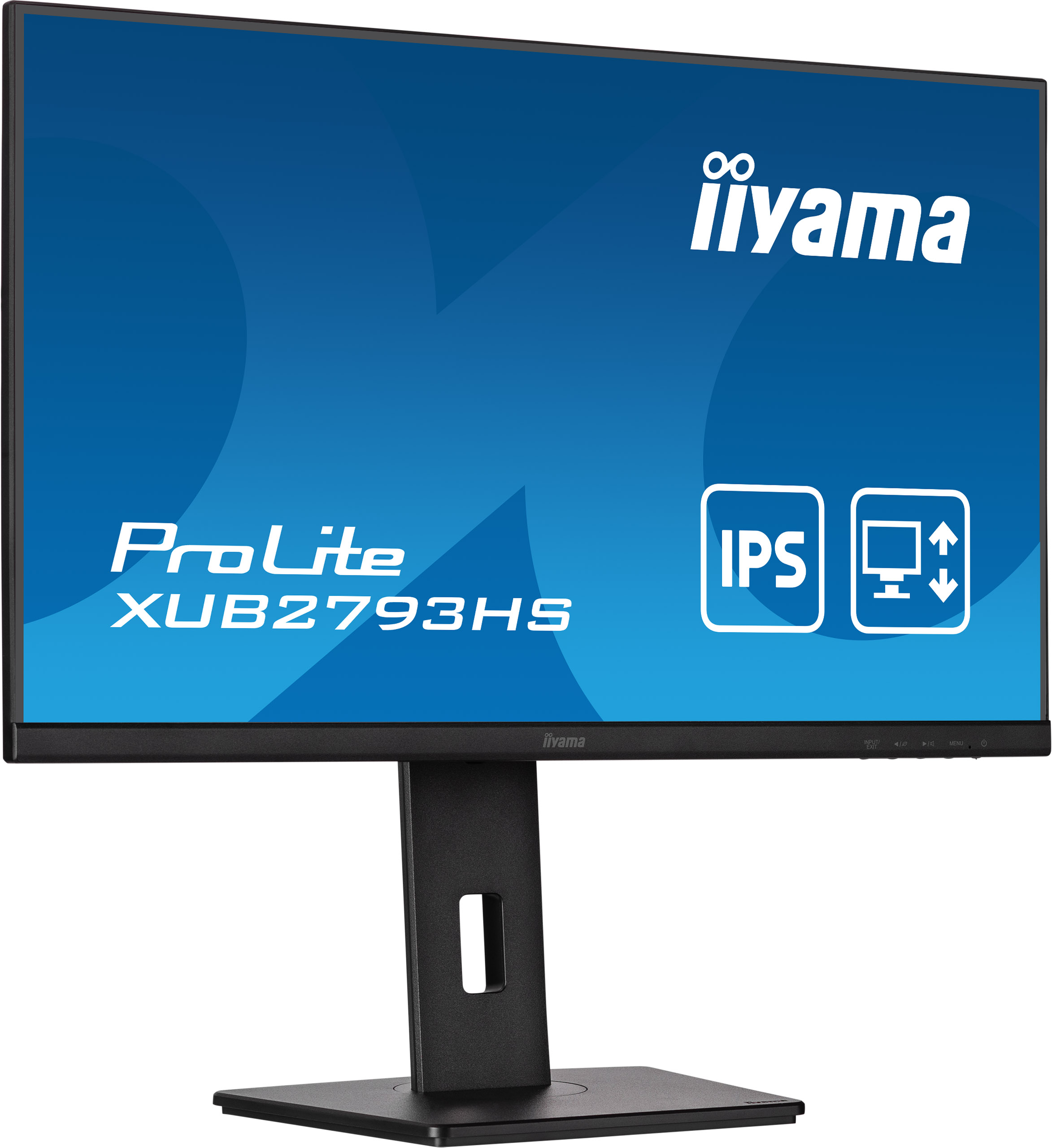 Obrázek 27" iiyama XUB2793HS-B7:IPS,FHD,100Hz,HDMI,DP,HAS