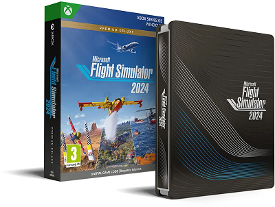 XSX - Fligh Simulator 2024 - Premium Deluxe Edition Steelbook