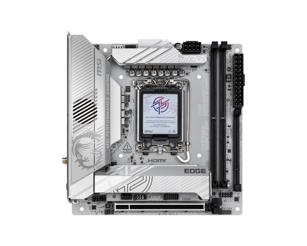 Obrázek MSI MPG Z890I EDGE TI WIFI/LGA 1851/mITX