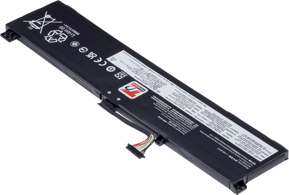 Obrázek Baterie T6 Power Lenovo Legion 5-15ARH05, 5-15IMH05, 5P-15IMH05, 5335mAh, 80Wh, 4cell, Li-pol