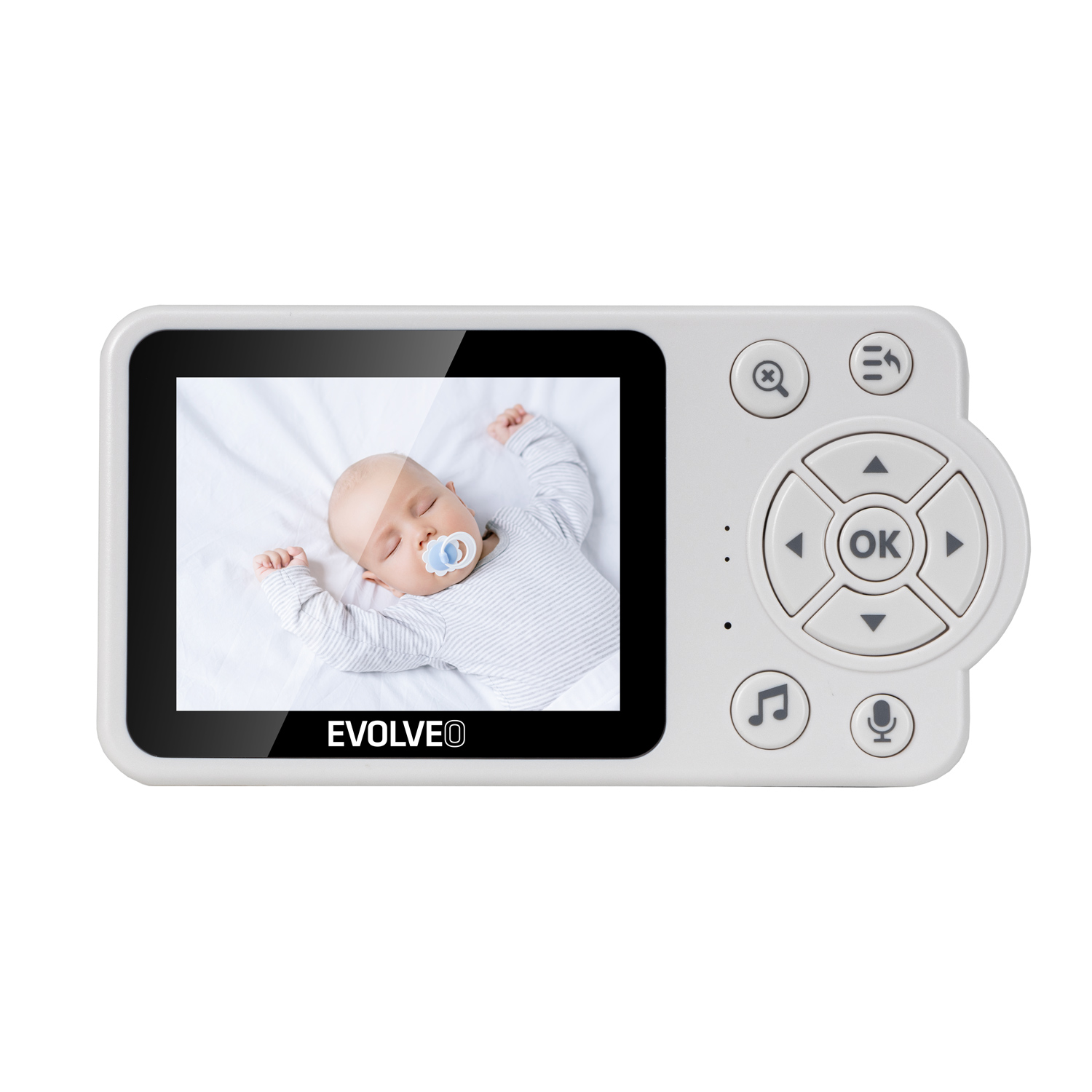 Obrázek EVOLVEO Baby Monitor N3, dětská video-chůvička, modrá