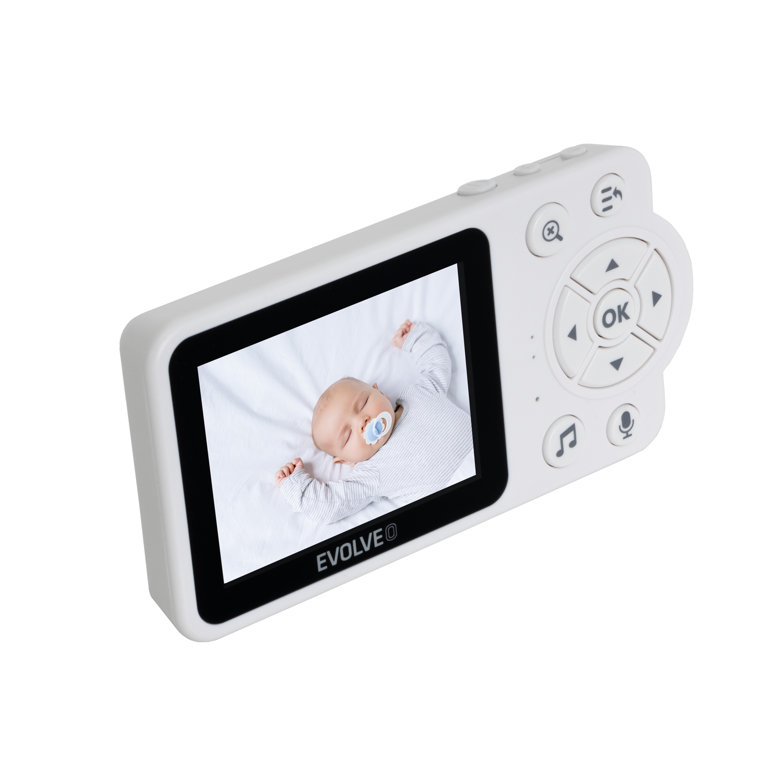 Obrázek EVOLVEO Baby Monitor N3, dětská video-chůvička, modrá