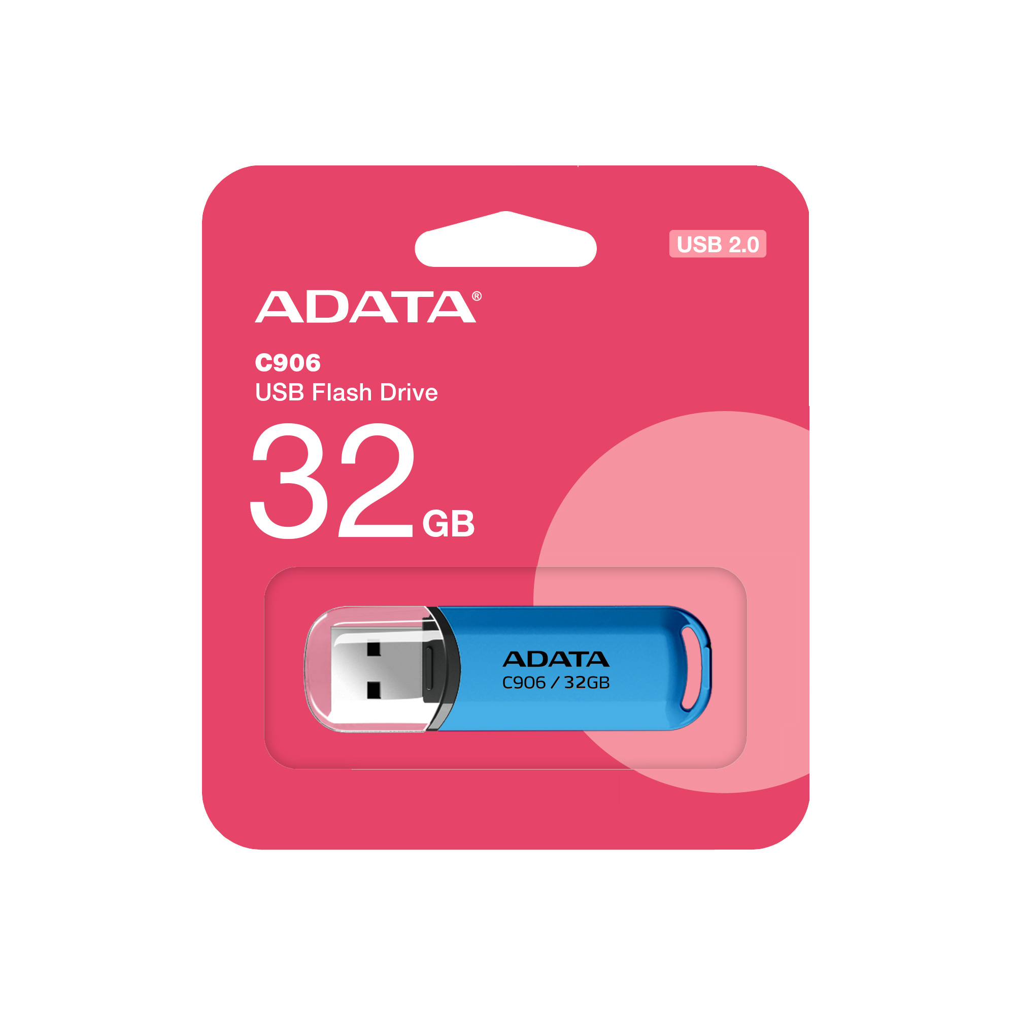 Obrázek ADATA C906/32GB/USB 2.0/USB-A/Modrá