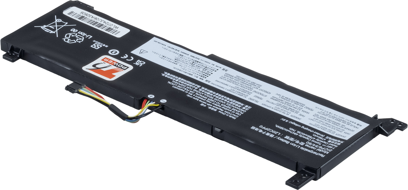 Obrázek Baterie T6 Power Lenovo IdeaPad 3-15ITL6, V14 G2-ALC, V15 G2-ALC, 4947mAh, 38Wh, 2cell, Li-poly