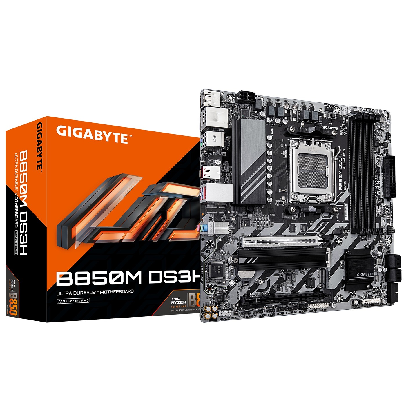 Obrázek GIGABYTE B850M DS3H/AM5/mATX