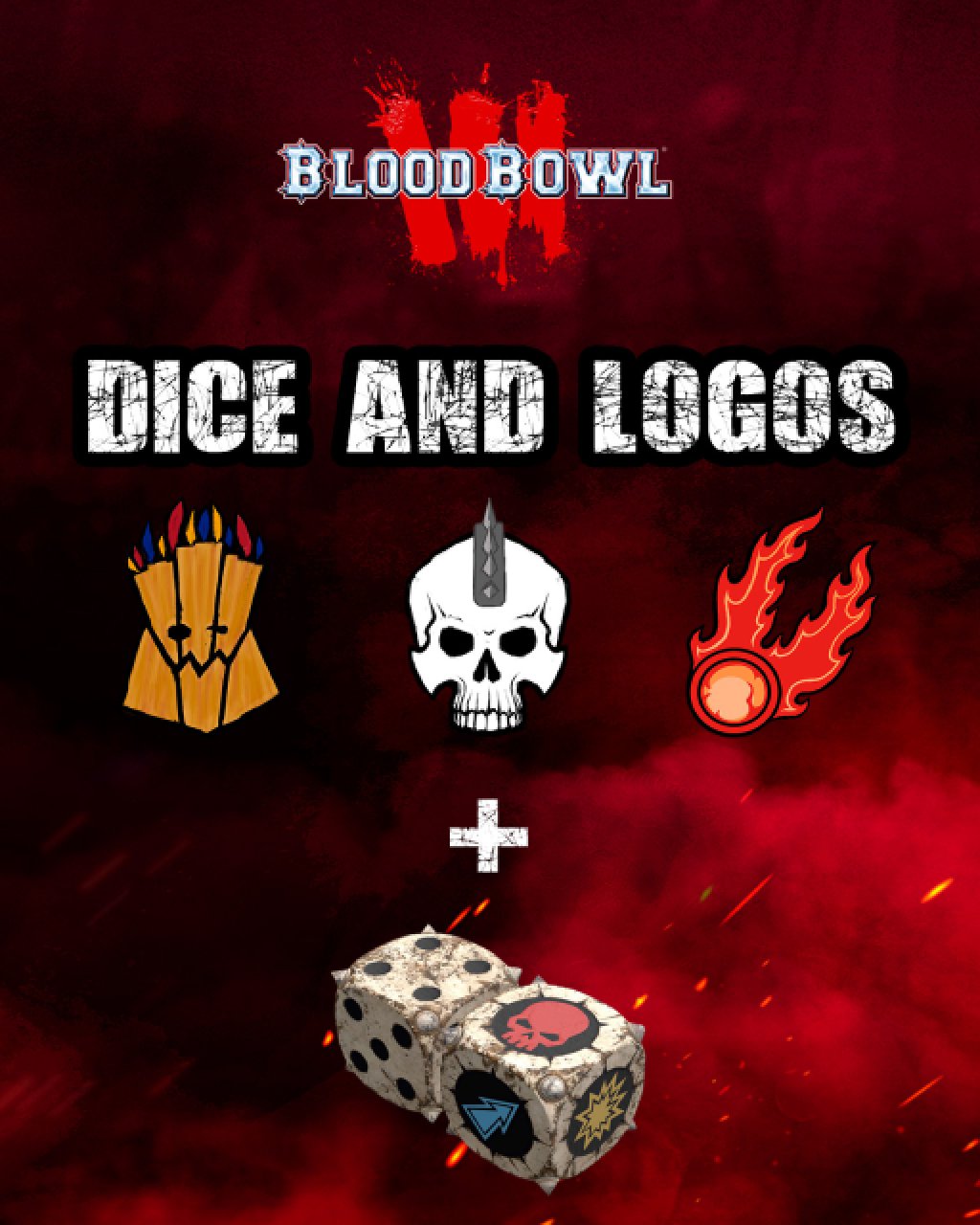 ESD Blood Bowl 3 Dice and Team Logos Pack