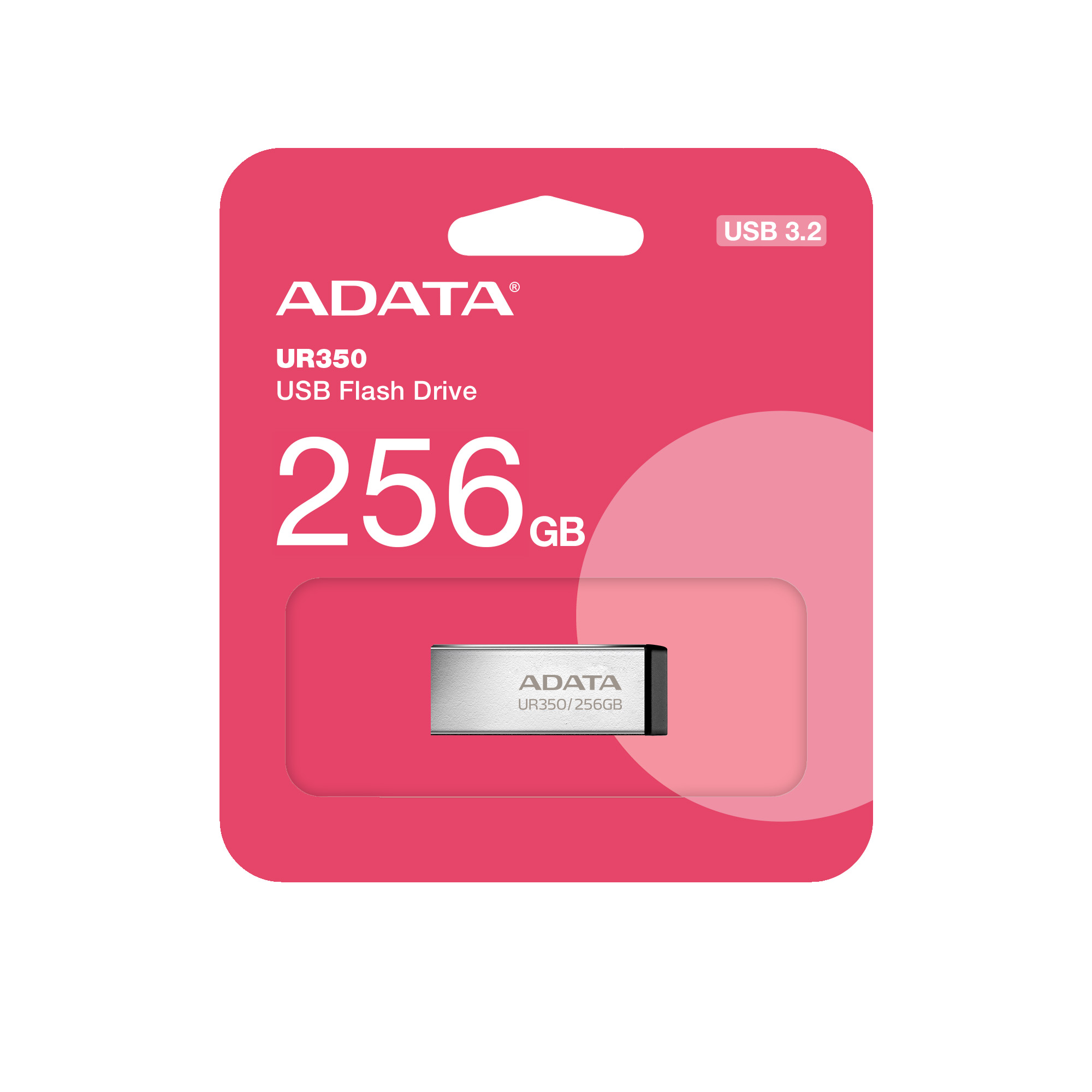 Obrázek ADATA UR350/256GB/USB 3.2/USB-A/Černá