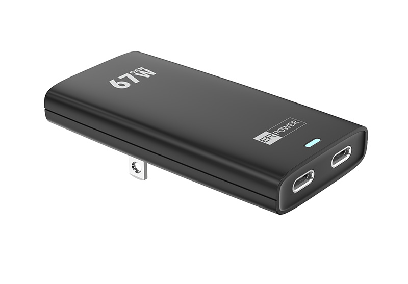 Obrázek ER POWER Dual Travel Slim Charge 67W – 2xUSB-C