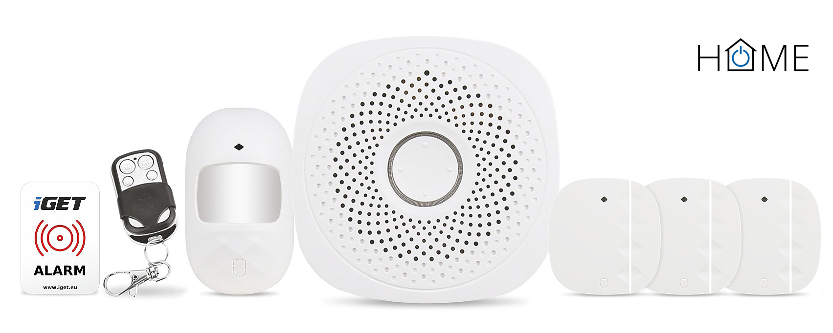 Obrázek iGET HOME X1 Advanced- Inteligentní Wi-Fi alarm, v aplikaci i ovládání IP kamer a zásuvek, Andr, iOS